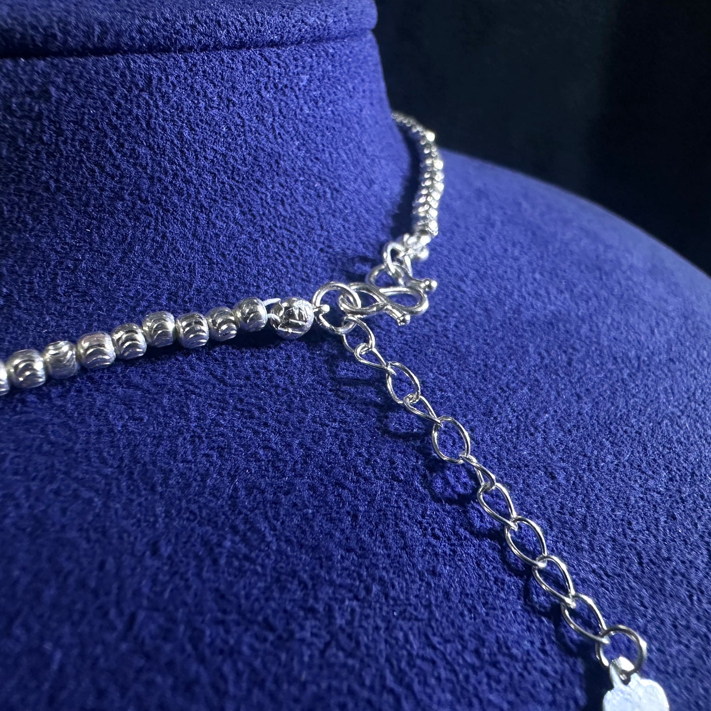 Ladies' Fav 2.5mm Baby Cat Eye Full Beaded Necklace | DXAGNK2602017
