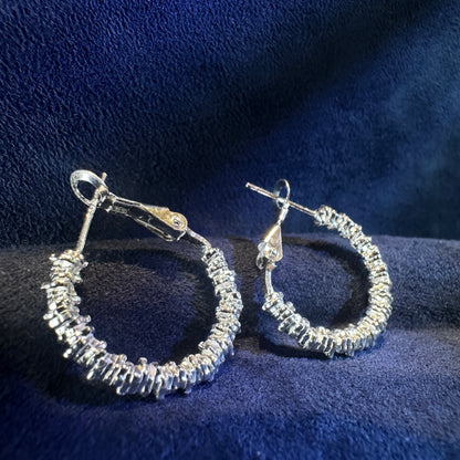 990 Silver Pieces of Taels Earring Hoop | DXAGER2605095